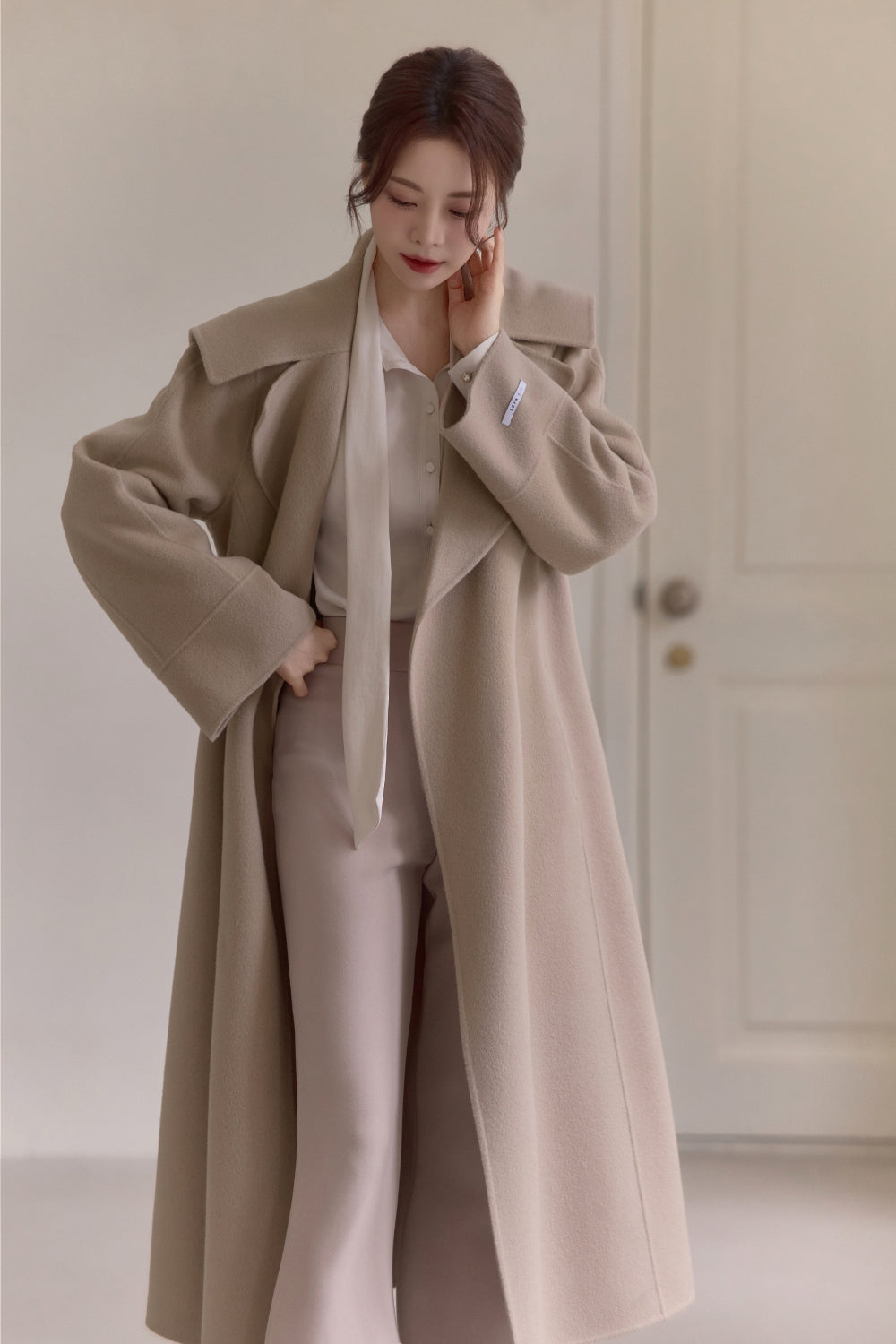 Winter mood wool coat