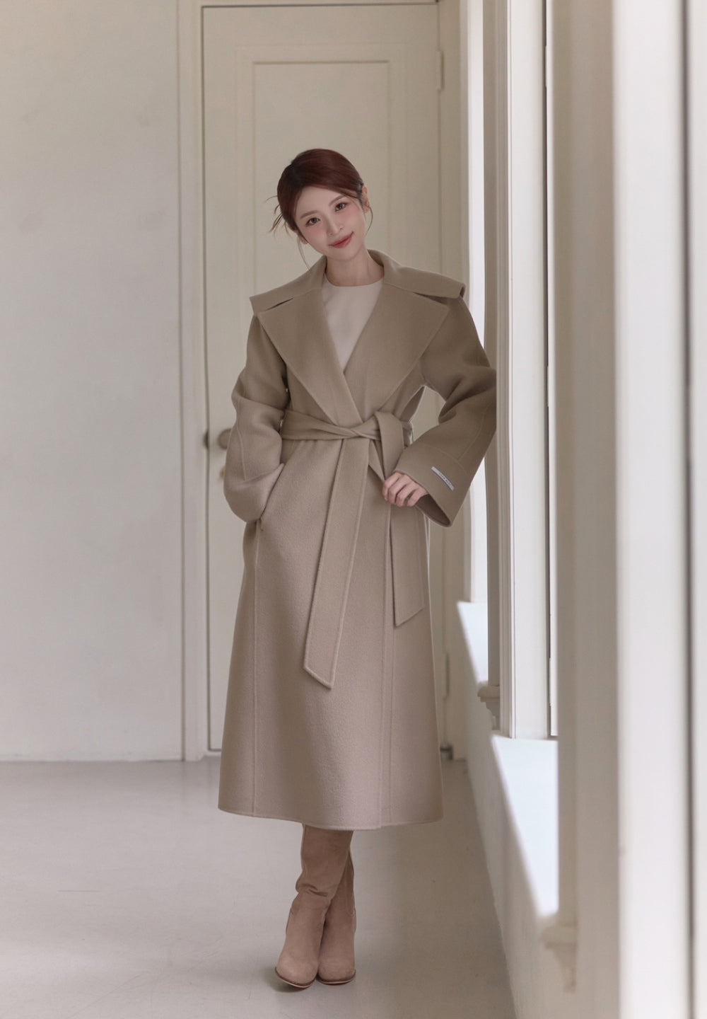 Winter mood wool coat