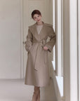 Winter mood wool coat