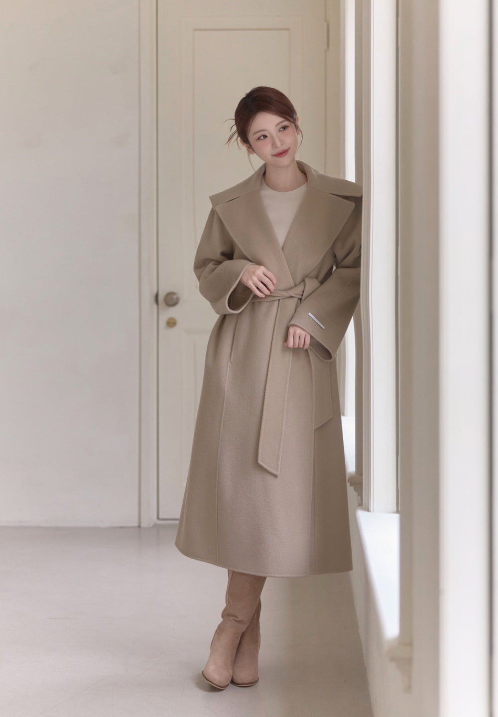 Winter mood wool coat