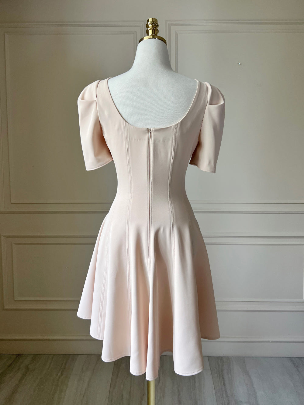 Ribbon Puff Dress