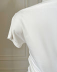 Soft Shirred T-shirt