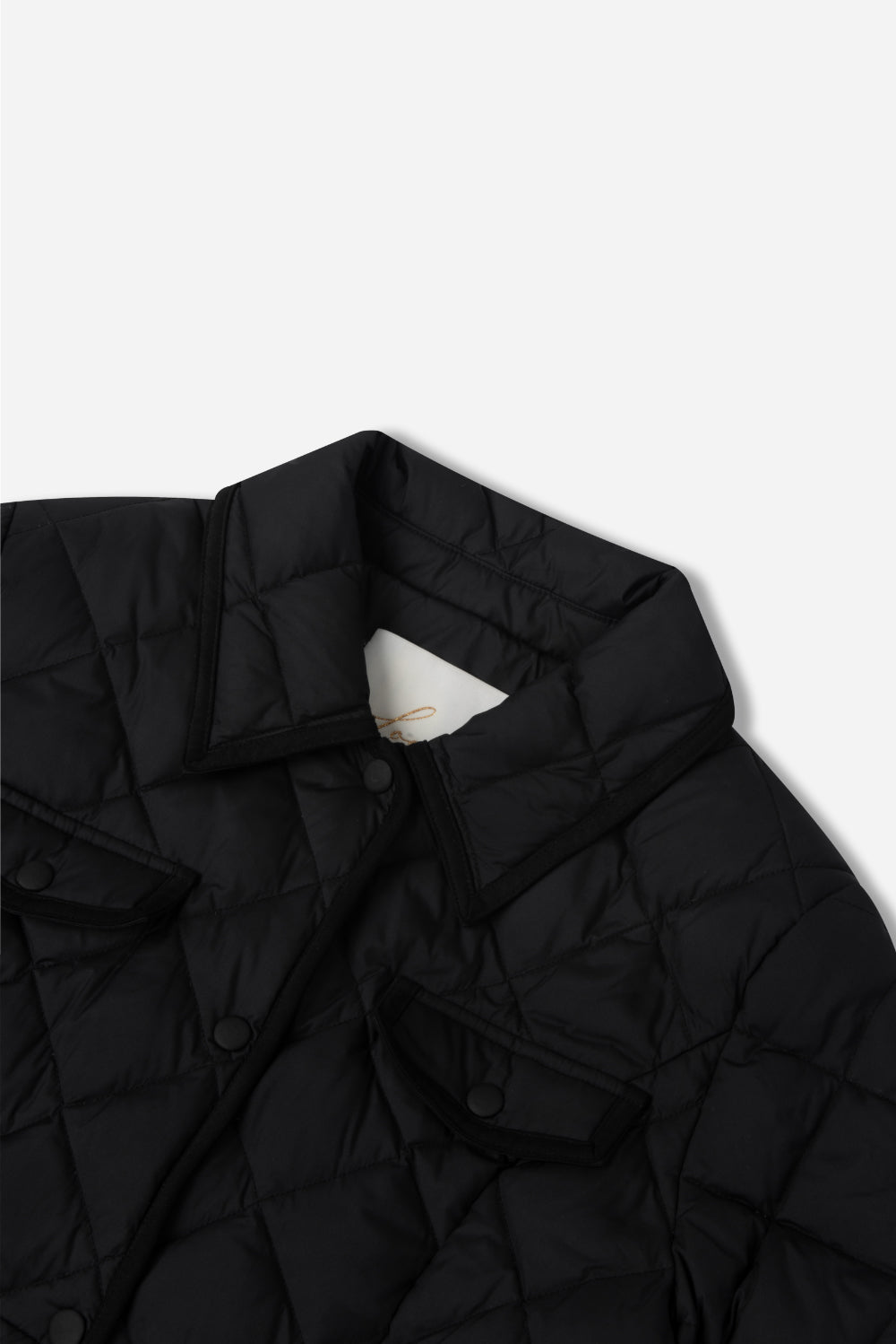 Diamond Quilting Padded Coat