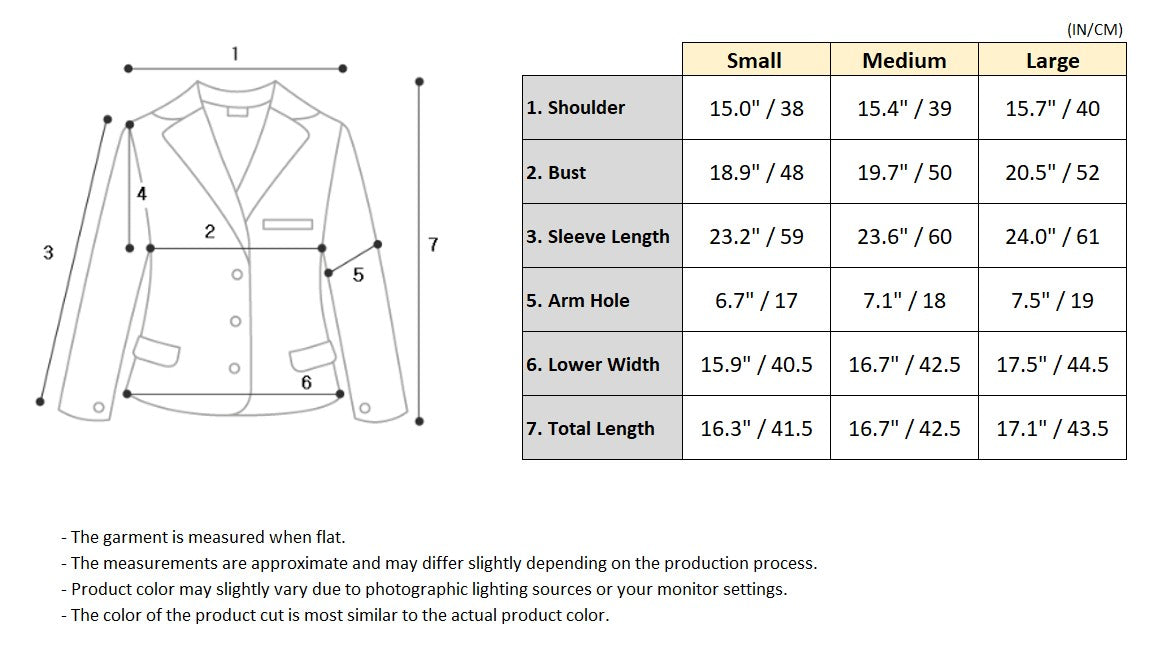 Premium Tweed Check-Pattern Jacket