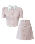 Soft Rose Two Piece Skirt