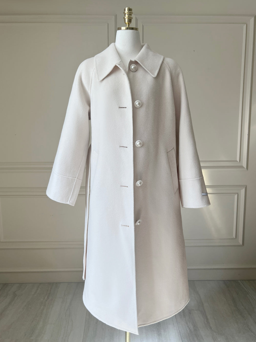 Pearl Button Handmade Coat