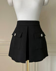 3 Piece Black Shorts